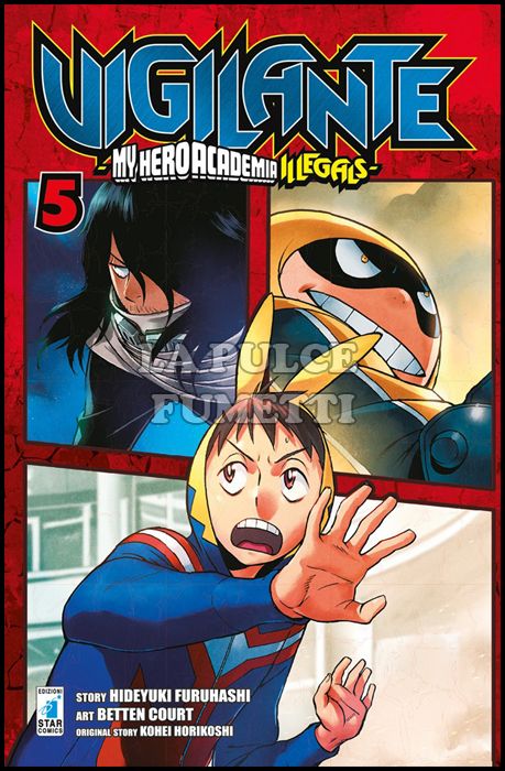 KAPPA EXTRA # 242 - VIGILANTE - MY HERO ACADEMIA ILLEGALS 5 + 3 CARTOLINE